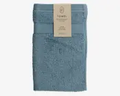 Håndklæde 30x50 cm Lys Blå