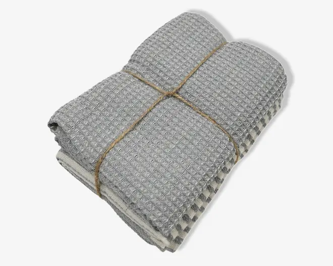 Viskestykker sæt m/2 stk. lys blå