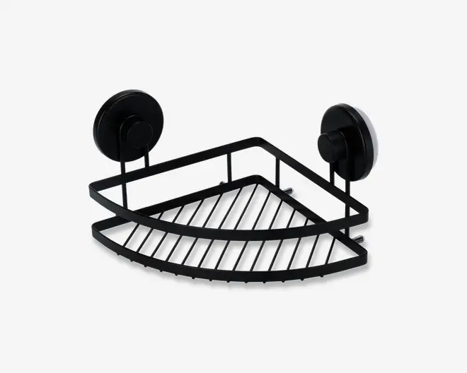 Badeværelseshylde hjørne H.12 cm 