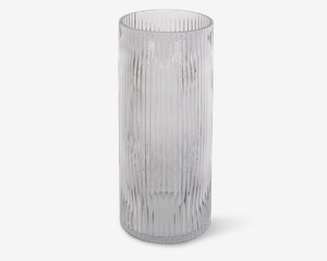 Vase Cylinder Allure grå