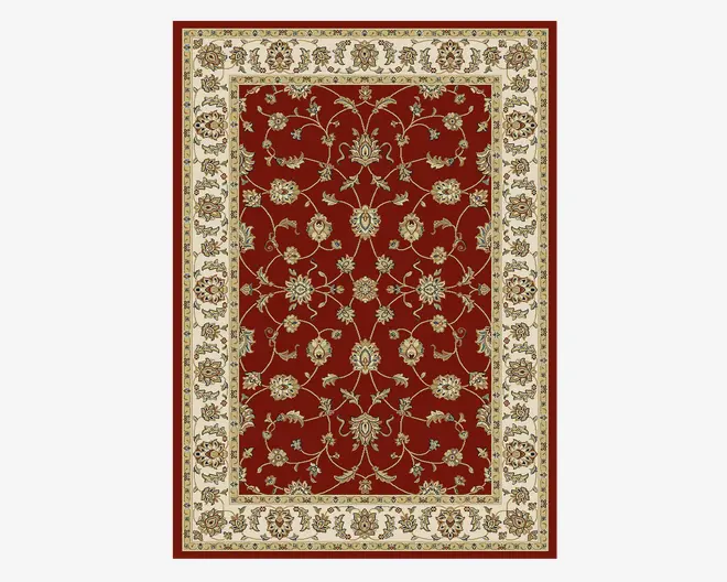 Wilton Flora Rød 80x150 cm 