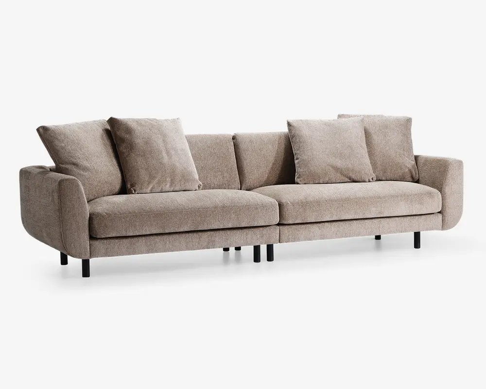 Sofa 3,5 pers. Lazy taupe 