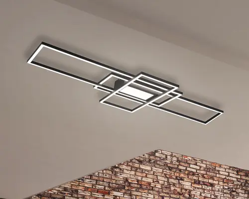 Loftlampe Irvine antracit LED