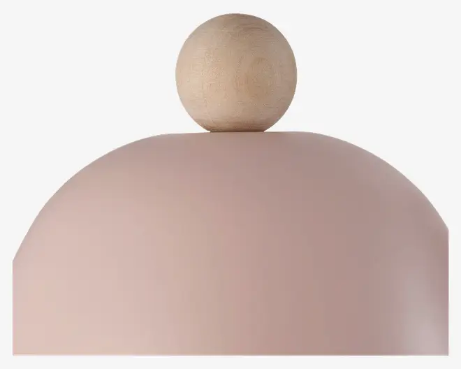 Væglampe Gaston støvet rosa