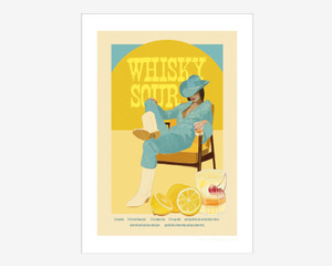 Plakat Whiskey Sour A5