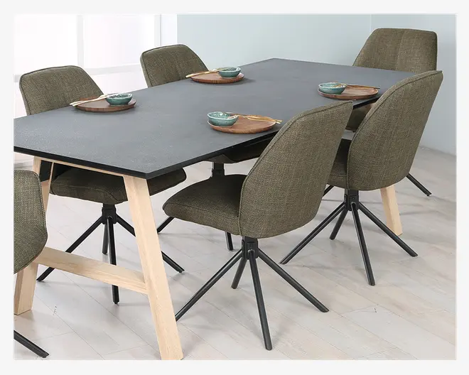 Spisebordsstol med drejestel