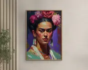 Portrait of Frida 30x40 cm 