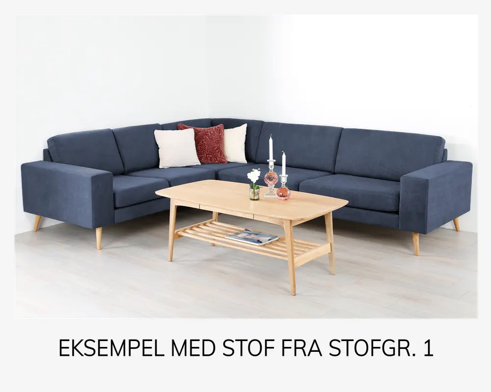 Sienna Hjørnesofa Stofgr. 1