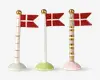 Flag keramik assorteret 9x6x19 cm 