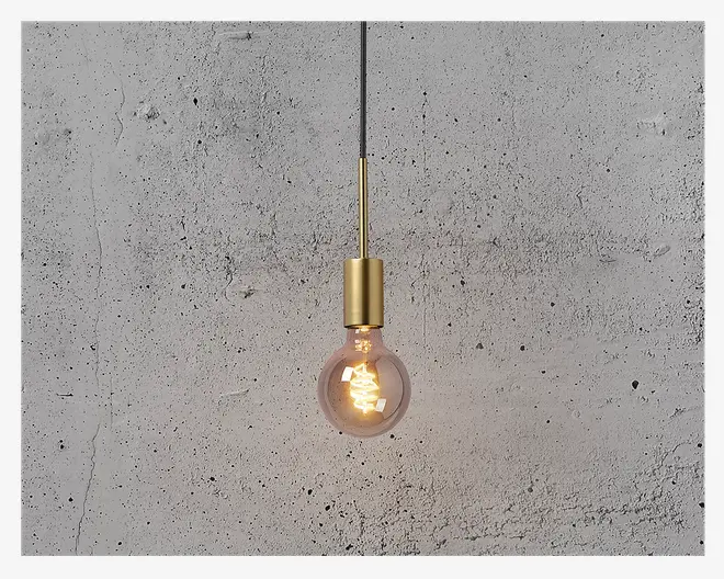 Loftlampe Paco Messing