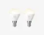 Philips Hue Pære Krone Standard 2-pak