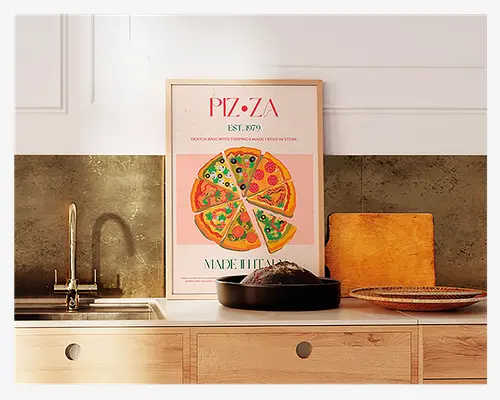 Plakat Pizza