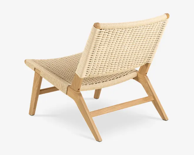 Loungestol Carson massiv eg