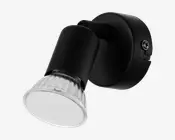 Spot Buzz 1 Sort B.6,2cm