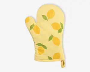 Grillhandske citron H.28 cm