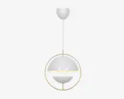 Pendel Tavia hvid B.33 cm 