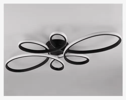 Loftlampe Fly Sort L.83 cm