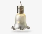 Solcelle blomst klar Ø.10,7 cm 