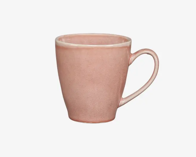 Krus Med Hank Rosa Ø.10,5 cm