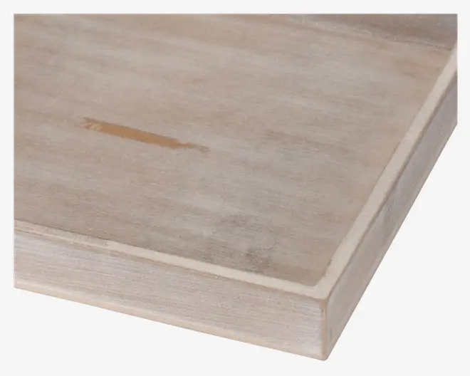 Bakke Grå Træ 25x25 cm