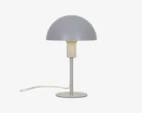 Ellen mini bordlampe grå H.25 cm 