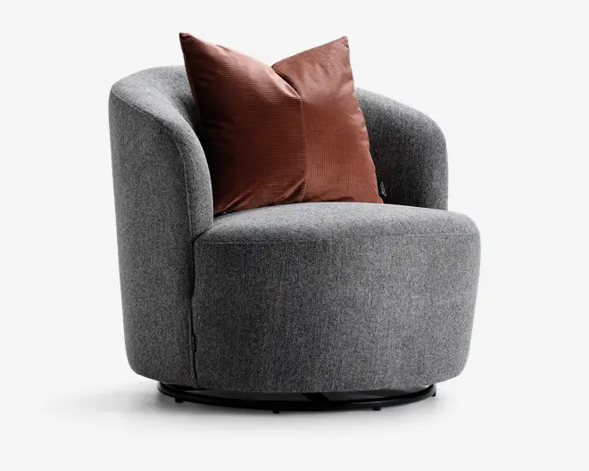 Lænestol med drejefunktion