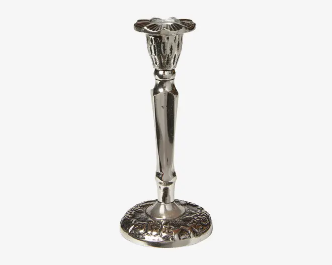 Lysestage Barok Antik H.17cm