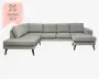 Sienna Sofa U-Shape Venstre Stofgr. 1