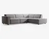Sofa m/Open End Højrevendt Beige