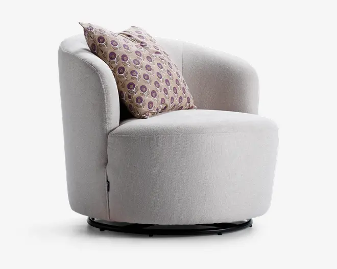 Lænestol med drejefunktion