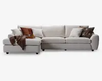 Sofa med XL-chaiselong venstre