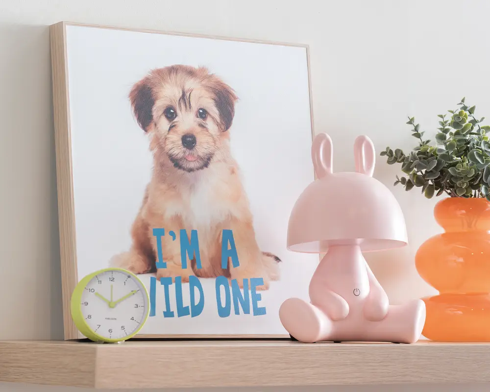 Billede puppy - I am a wild one 
