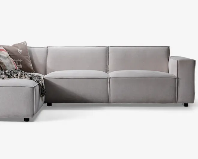 Sofa /Open End Venstrevendt Beige
