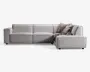 Sofa m/Open End Højrevendt Beige