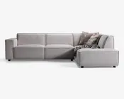 Sofa m/Open End Højrevendt Beige