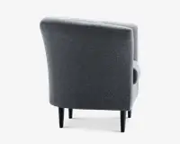 Lænestol Flash Grå Solid