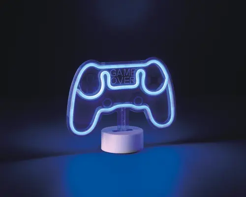 Bordlampe Control i hvid
