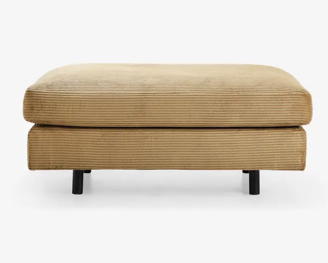 Puf Motive gul fløjl