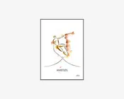 A5 Kort Ambitiøs Malet