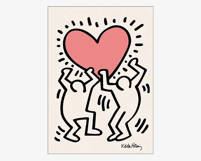 Plakat Haring - Keith Haring 