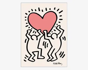 Plakat Haring - Keith Haring 