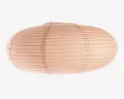 Rispapirlampe rosa Ø.50 cm 