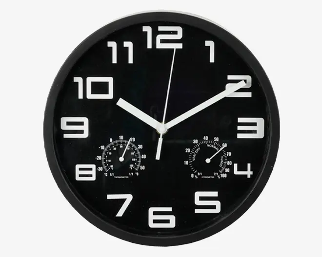 Vægur Kitchen Ø.25 cm Ass.