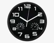 Vægur Kitchen Ø.25 cm Ass.