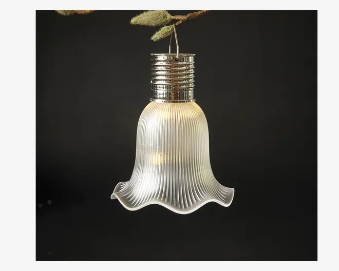 Solcelle blomst klar Ø.10,7 cm 