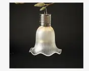 Solcelle blomst klar Ø.10,7 cm 