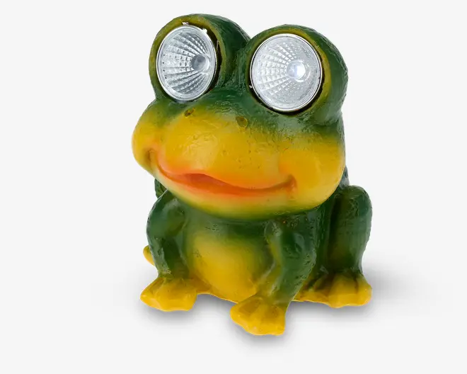 Havedyr solcelle ass H.9 cm