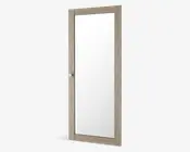 Vitrinedør Basic Eg