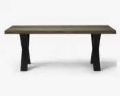 Sofabord Plank Røget Eg