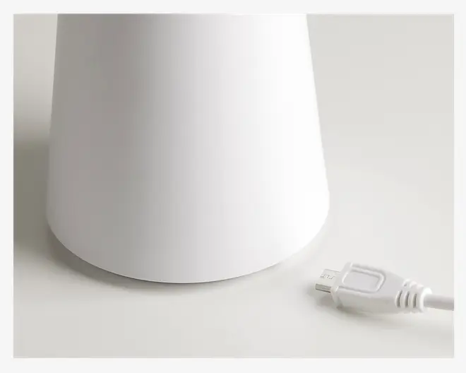 Bordlampe Move Me hvid LED H.21,5 cm